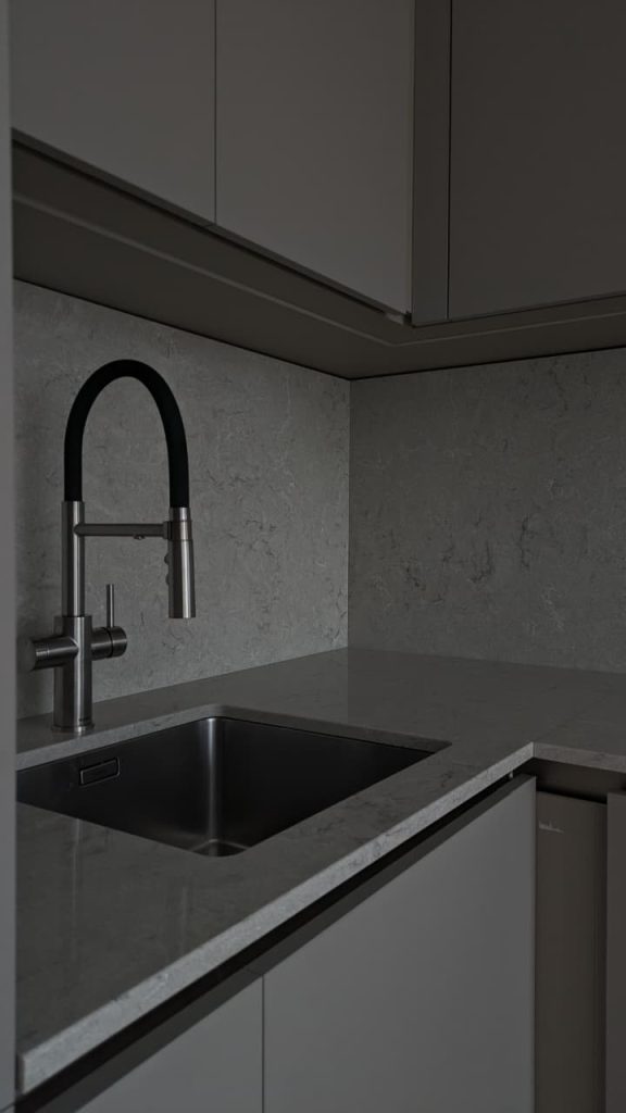 mākslīgā akmens virtuves virsma